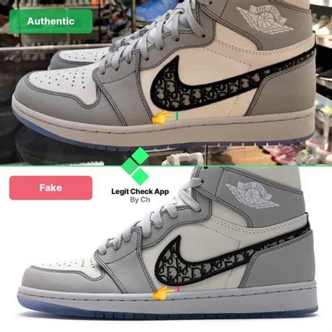 fake dior jordan 1s|Warning: Fake Dior x Air Jordan 1s Are Popping Up .